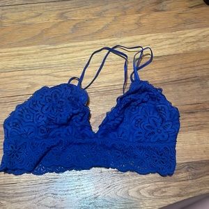 Aerie blue bralette